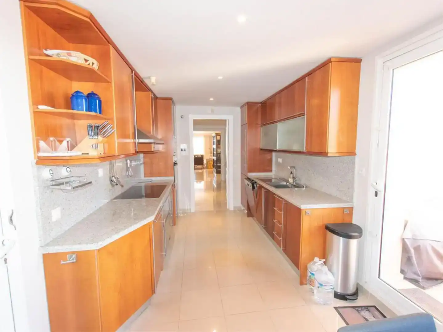 Cocina de Ático en venta en Marbella con Aire acondicionado, Jardín privado y Parquet