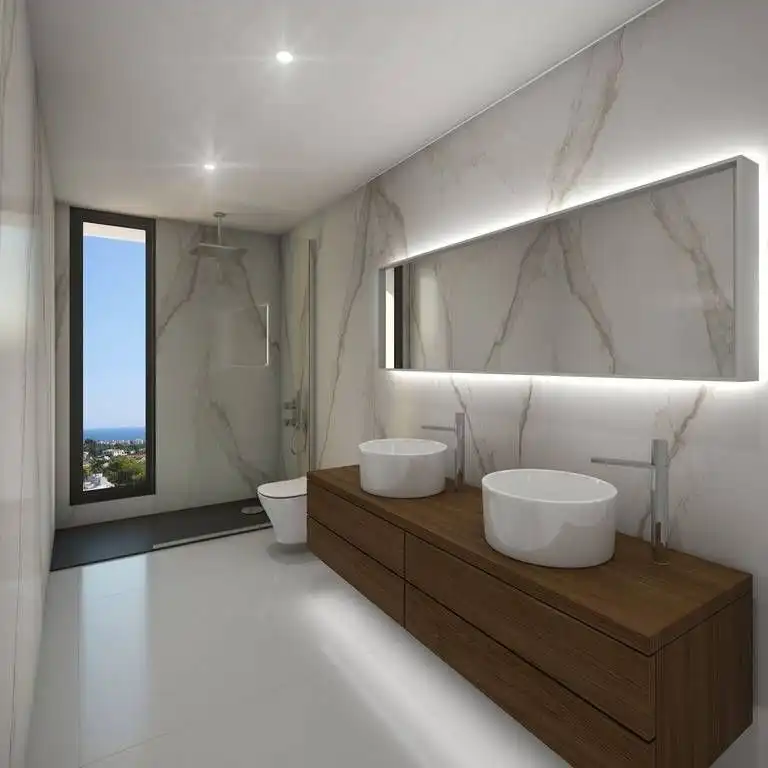 Bathroom of Houses for sale in Jávea / Xàbia  with Air Conditioner, Private garden and Storage room