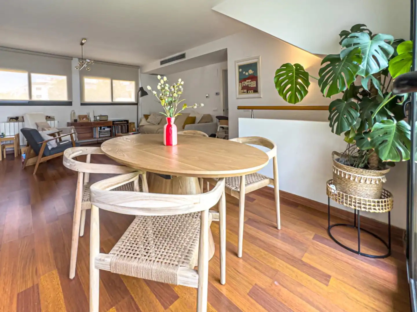 Comedor de Casa adosada en venta en Sant Pere de Ribes con Aire acondicionado, Calefacción y Parquet