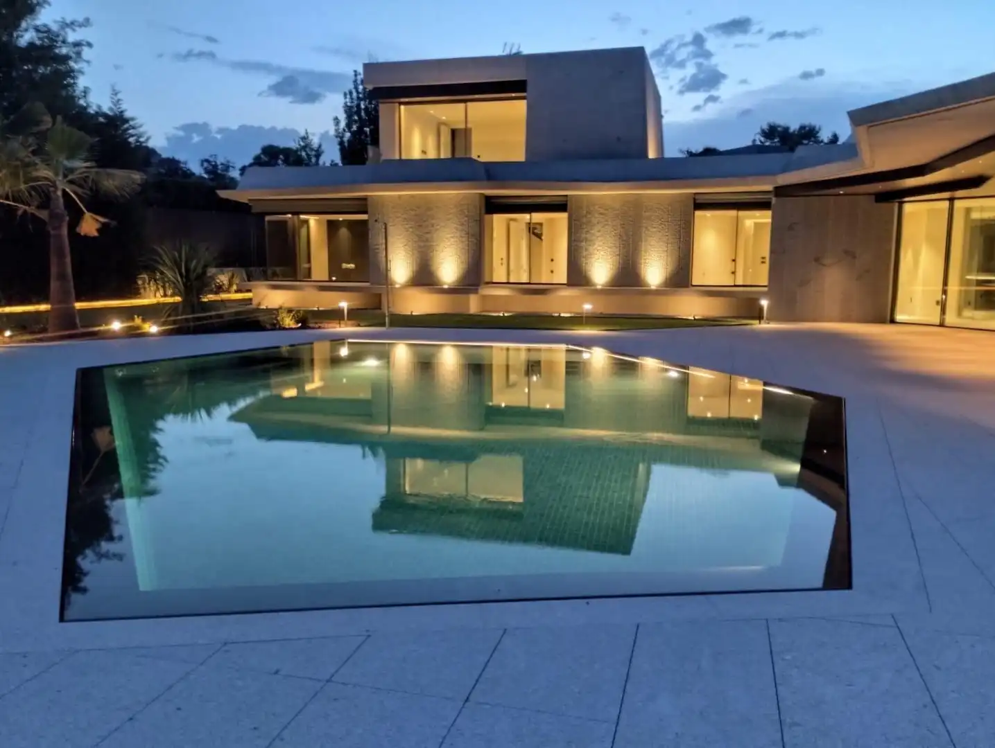 Schwimmbecken von Haus oder Chalet zur Miete in Boadilla del Monte mit Heizung und Möbliert