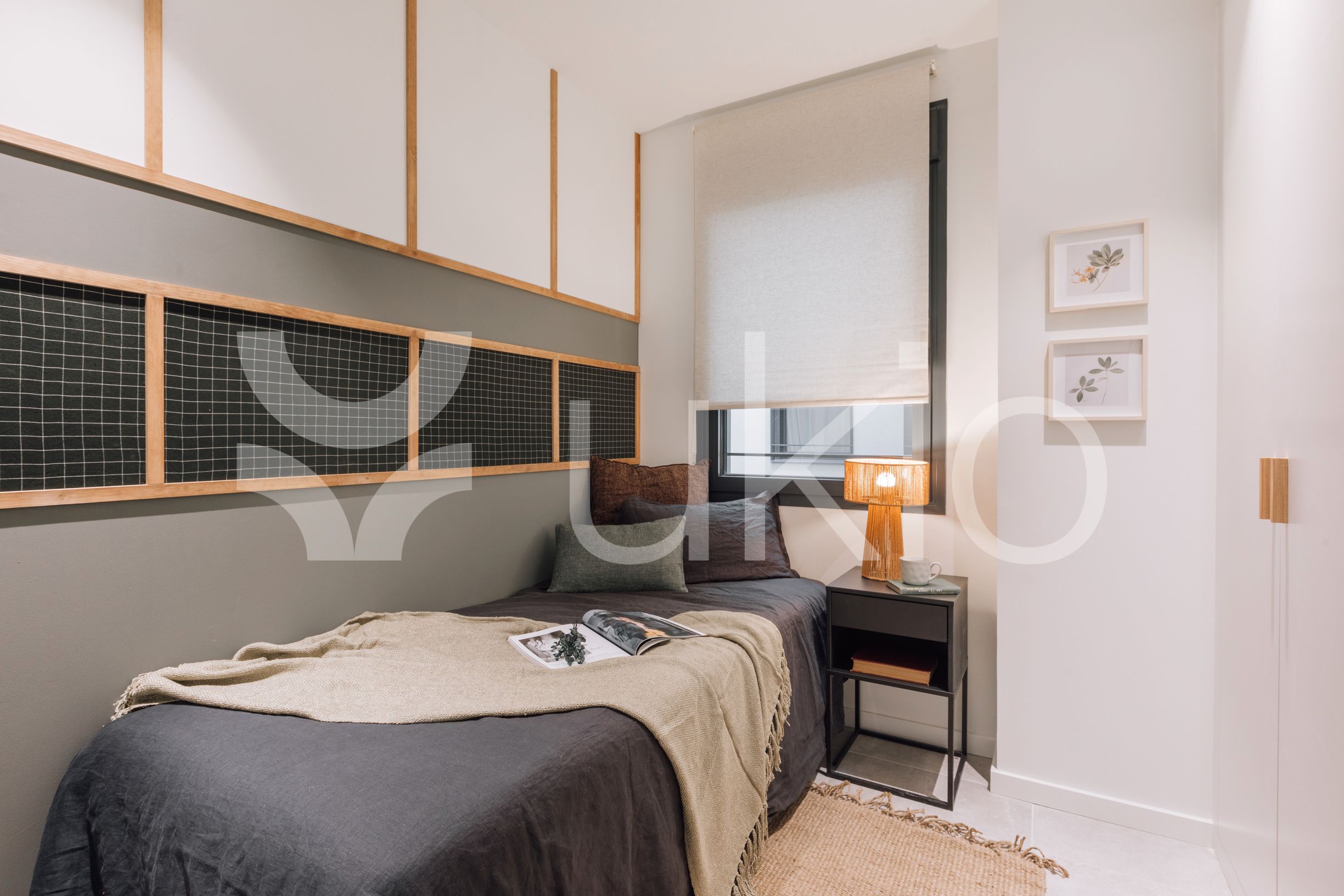 Habitación de Apartamento de alquiler en  Barcelona Capital con Aire acondicionado, Calefacción y Amueblado