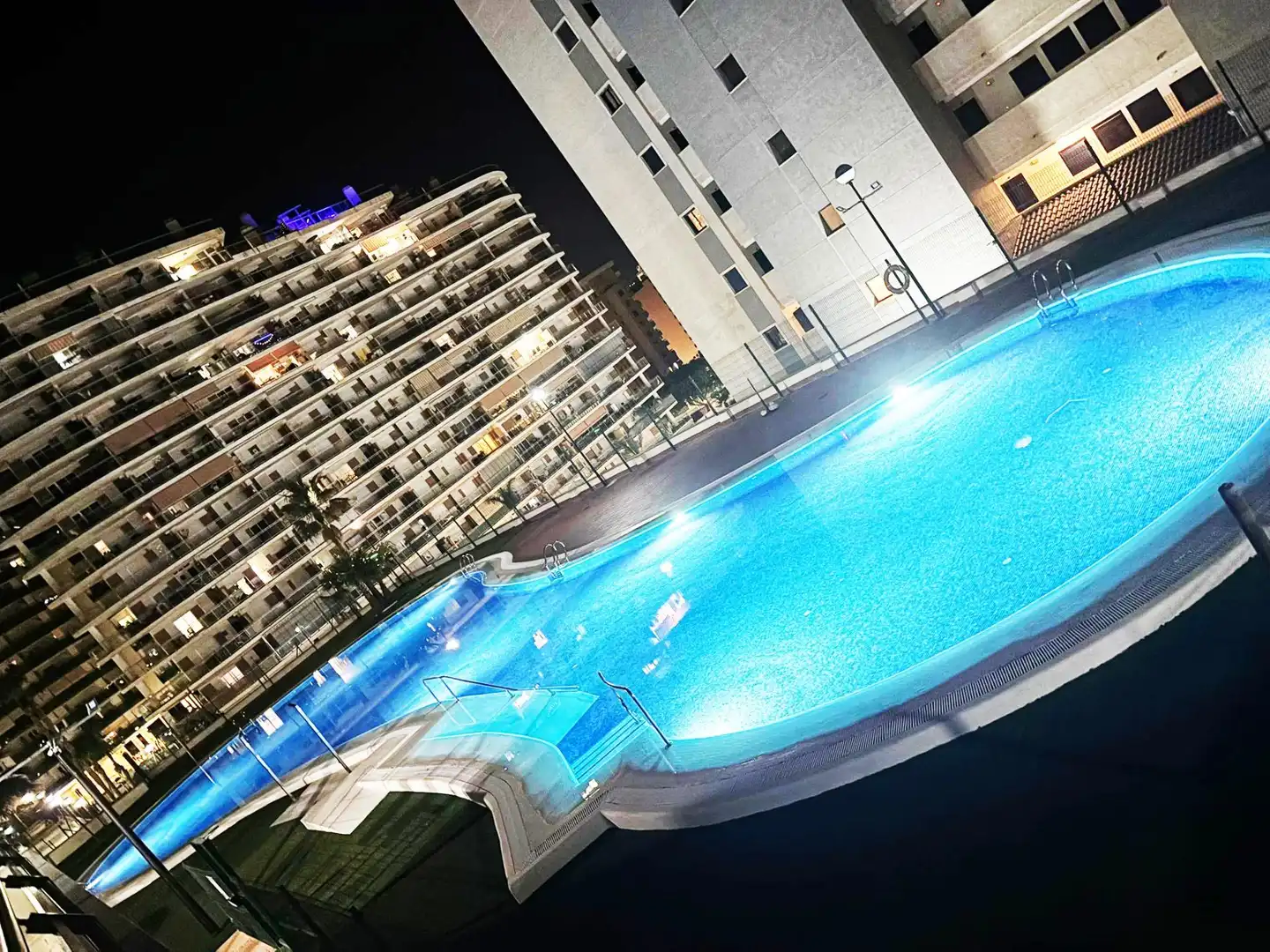 Schwimmbecken von Wohnungen zur Miete in Villajoyosa / La Vila Joiosa mit Klimaanlage, Privatgarten und Terrasse