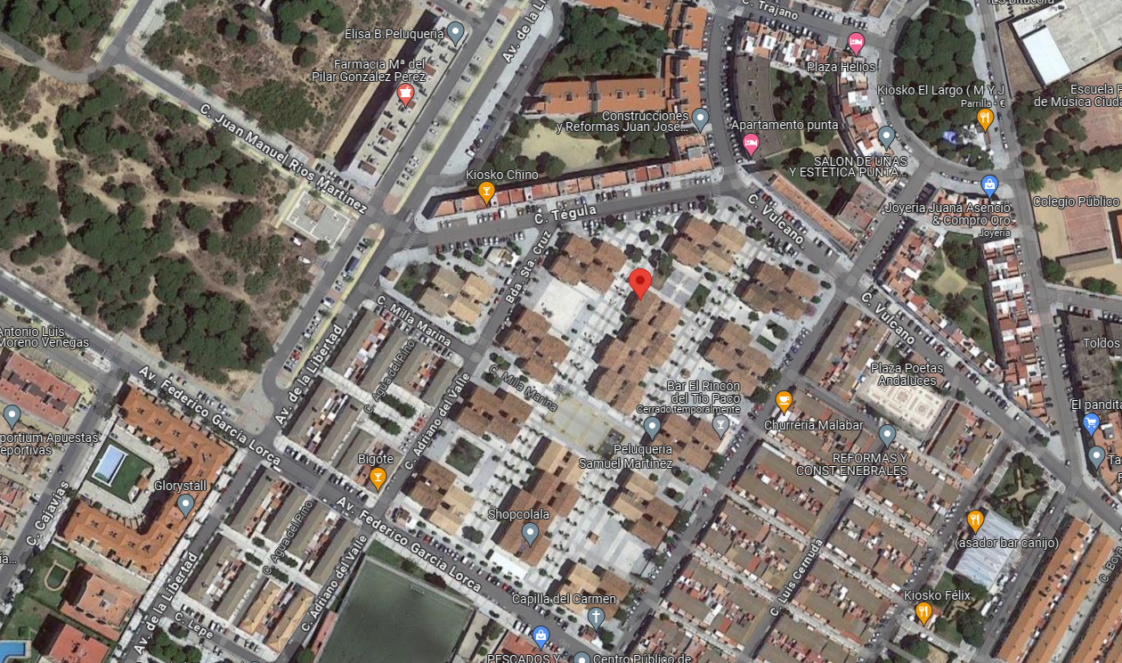 Vista exterior de Piso en venta en  Huelva Capital