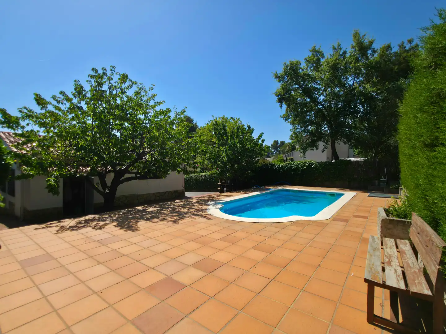 Schwimmbecken von Haus oder Chalet zum Verkauf in Corbera de Llobregat mit Heizung, Privatgarten und Terrasse