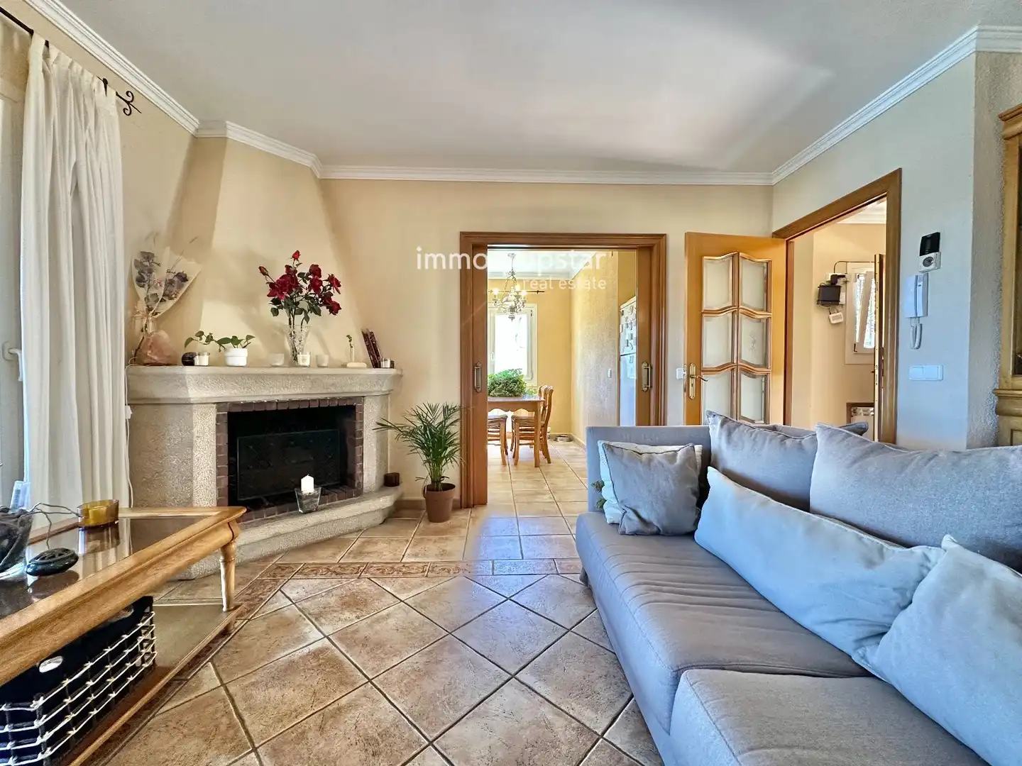 Sala d'estar de Casa o xalet en venda en Calonge i Sant Antoni amb Aire condicionat, Calefacció i Terrassa