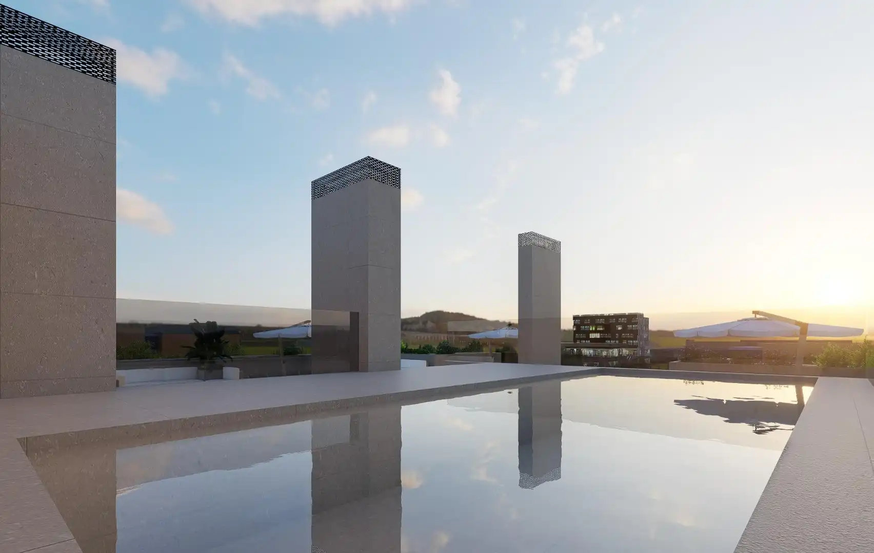 Vista exterior de Piso en venta en Murcia con Aire acondicionado, Calefacción y Terraza