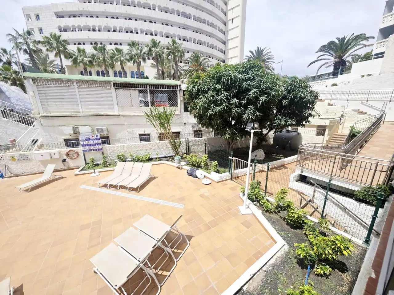 Terrace of Flat for sale in San Bartolomé de Tirajana  with Air Conditioner, Terrace and Furnished