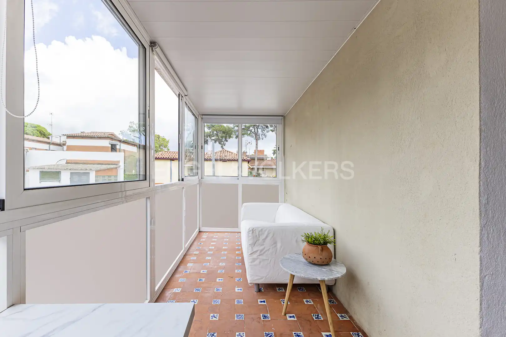 Balcony of Flat for rent in Castelldefels  with Air Conditioner, Heating and Private garden