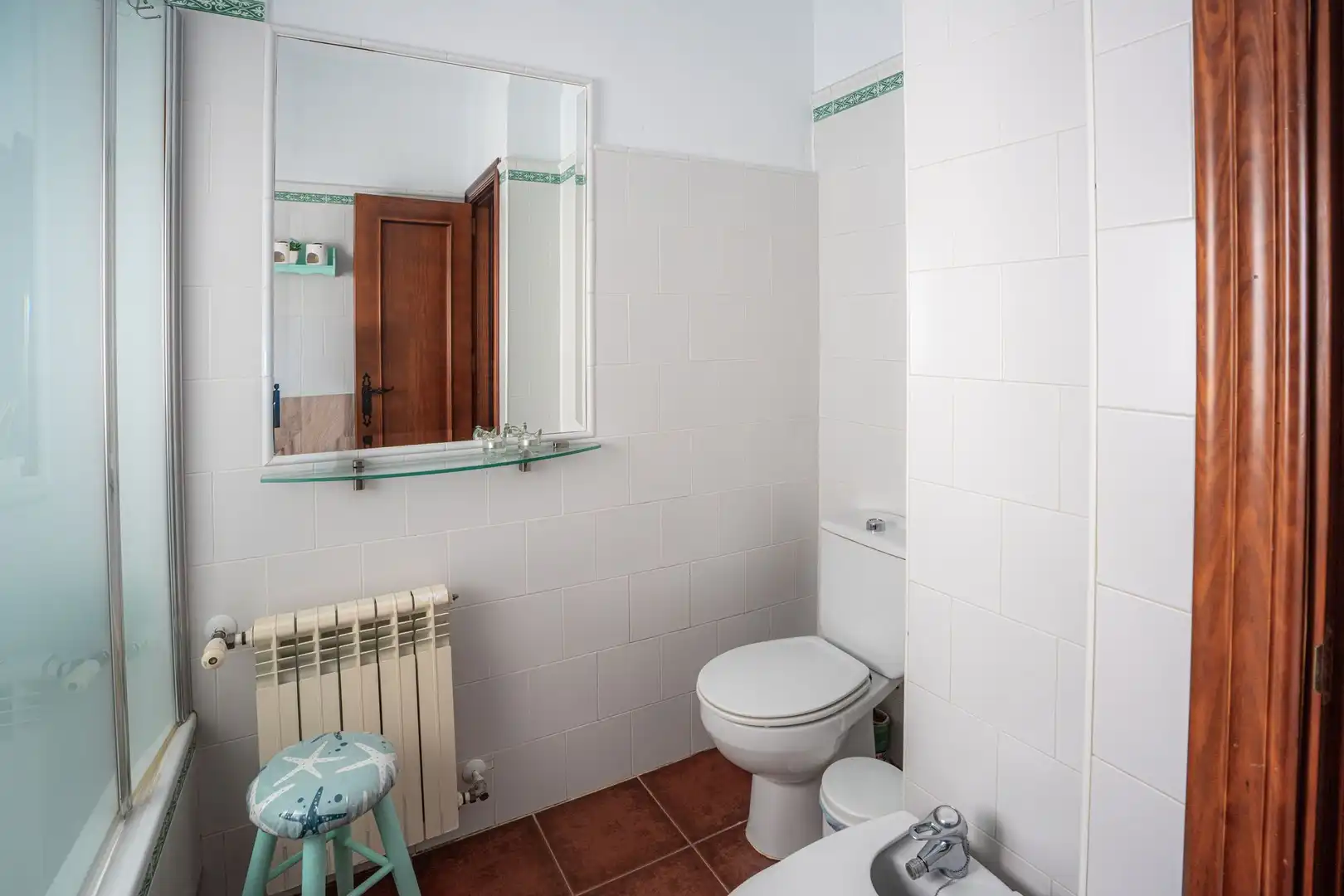 Badezimmer von Country house zum Verkauf in Málaga mit Terrasse und Balkon