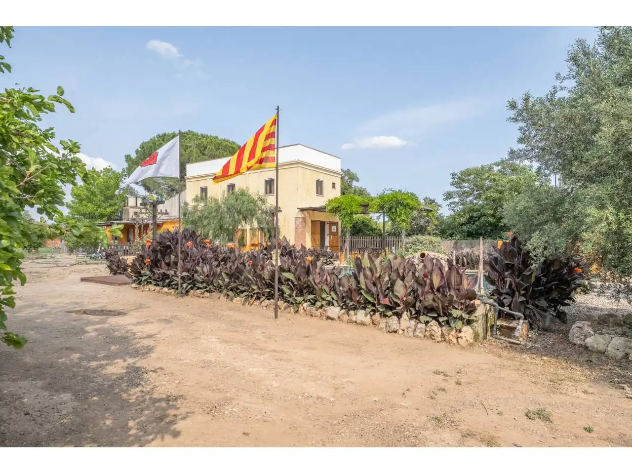 Vista exterior de Finca rústica en venta en Reus con Jardín privado, Terraza y Piscina