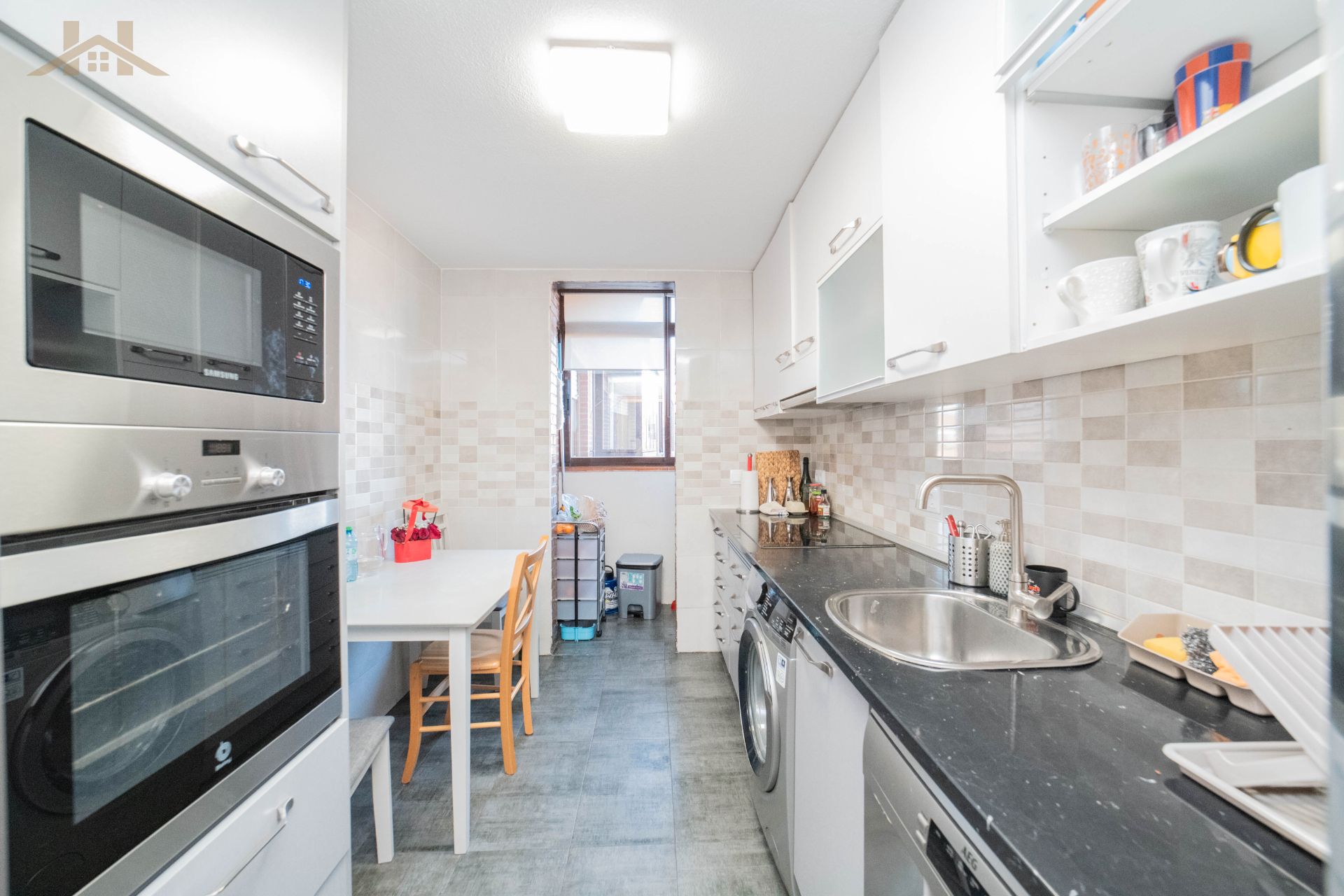 Kitchen of Flat for sale in Torrejón de Ardoz  with Air Conditioner, Heating and Storage room