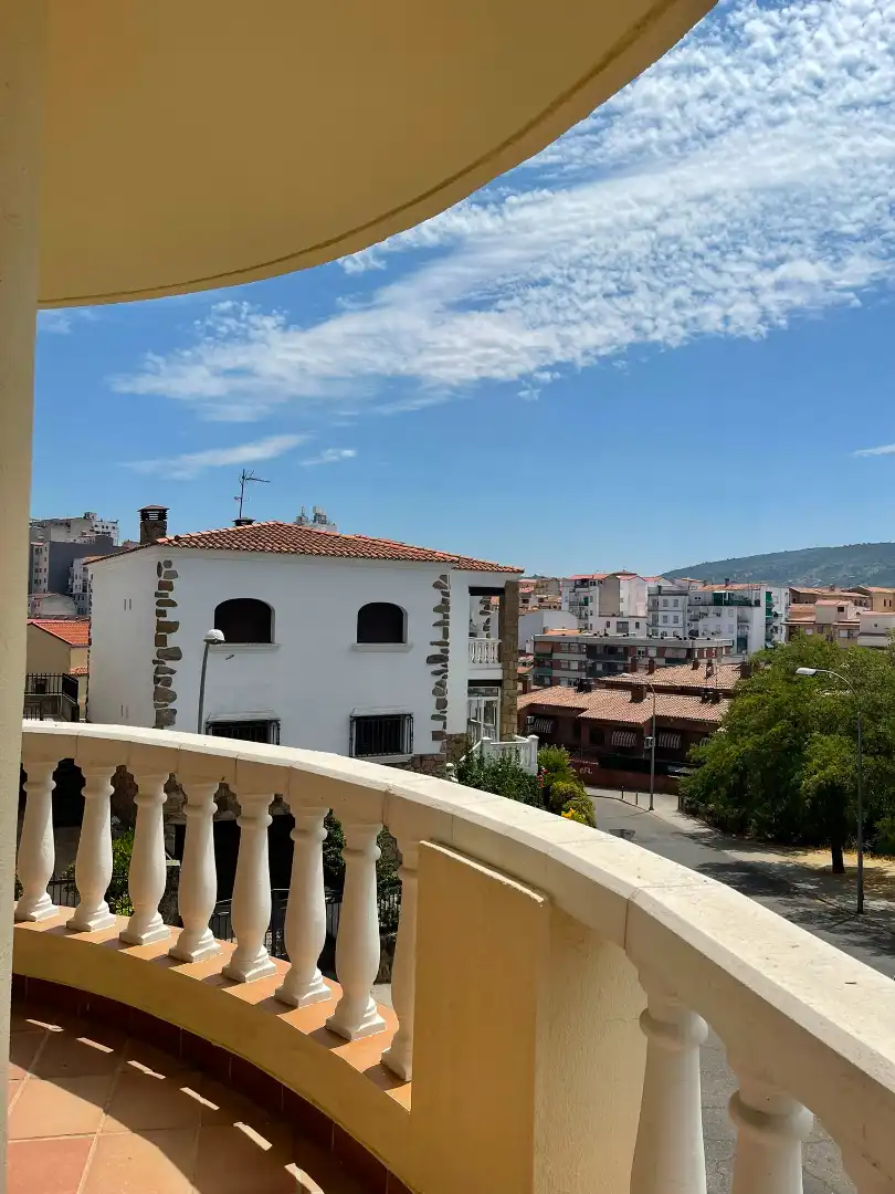Vista exterior de Casa o xalet en venda en Plasencia amb Aire condicionat, Calefacció i Jardí privat