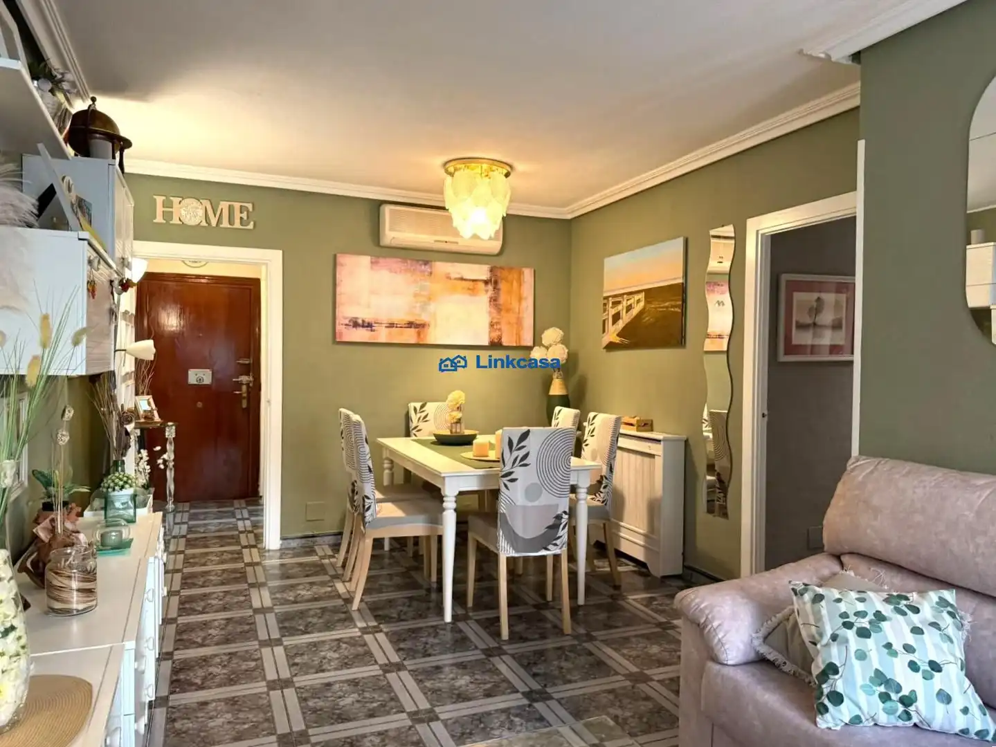 Dining room of Flat for sale in Madrid  with Air Conditioner, Heating and Private garden