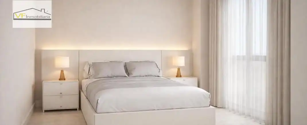 Schlafzimmer von Wohnung zum Verkauf in Málaga mit Klimaanlage und Abstellraum