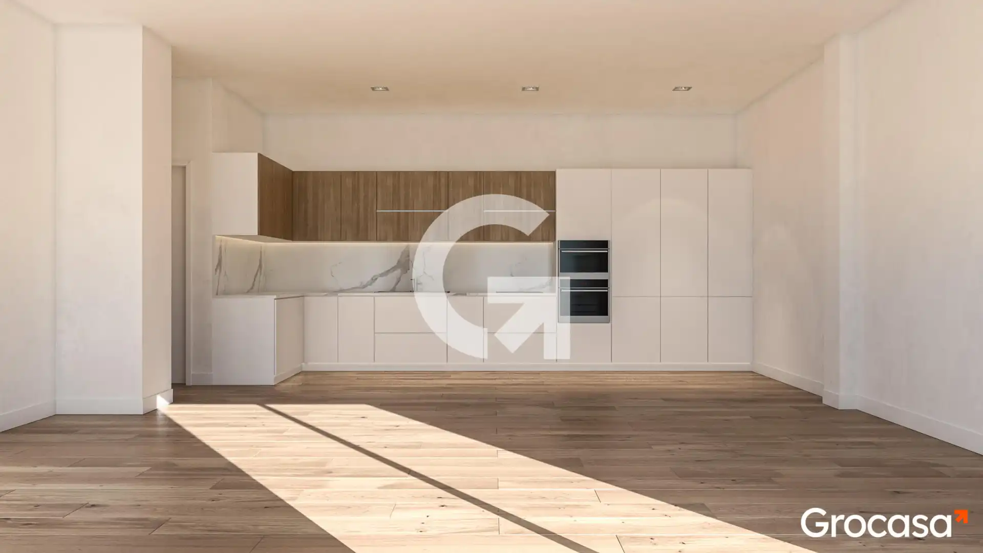 Kitchen of Duplexes for sale in El Prat de Llobregat  with Air Conditioner, Heating and Terrace