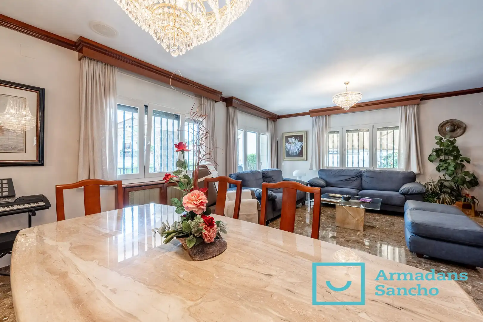Sala de estar de Casa o chalet en venta en Cabrera de Mar con Calefacción, Jardín privado y Terraza