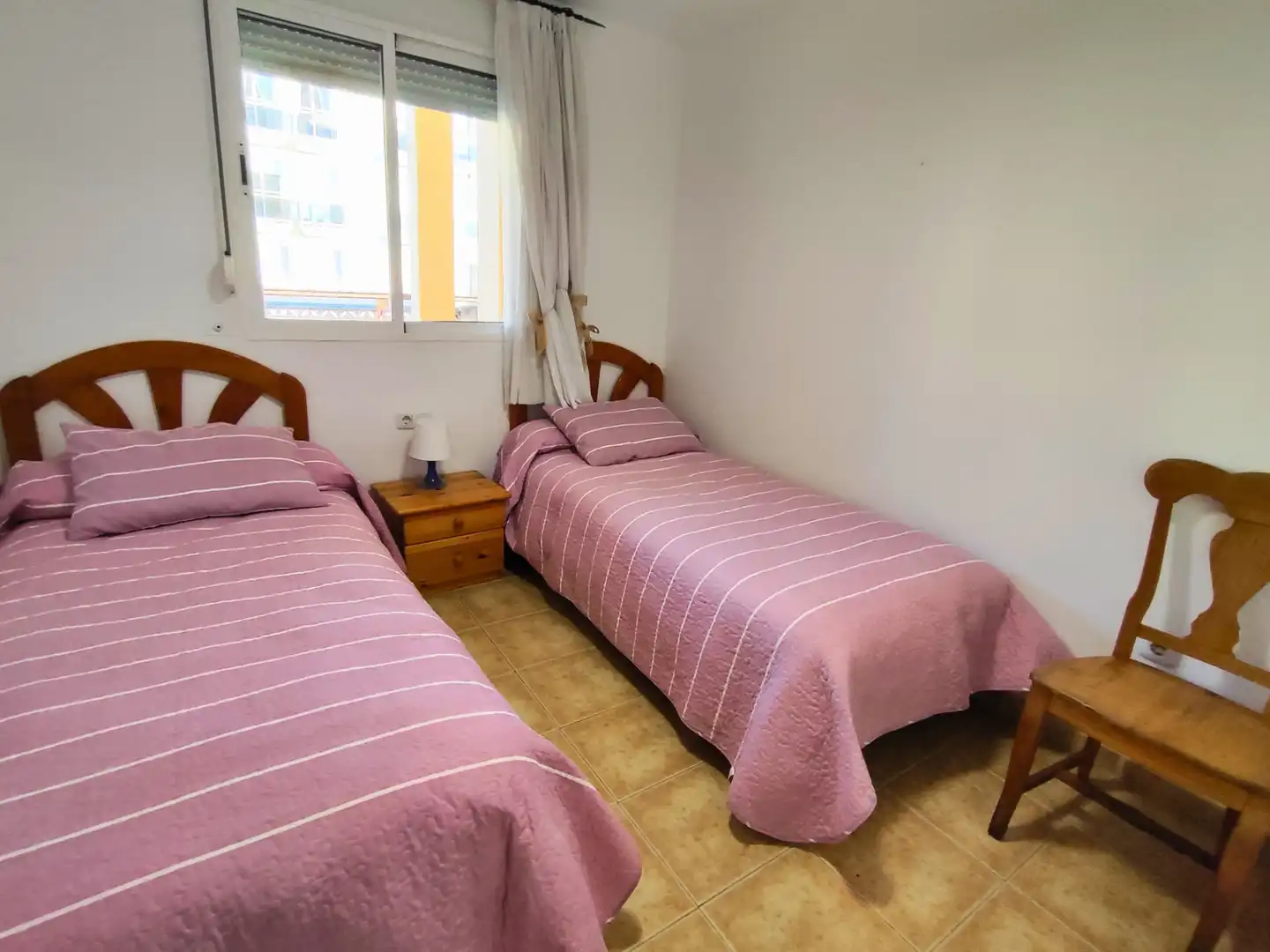 Bedroom of Flat for rent in Dénia  with Air Conditioner, Heating and Terrace