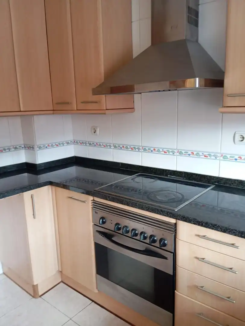 Cocina de Piso de alquiler en Mollet del Vallès con Aire acondicionado, Calefacción y Parquet