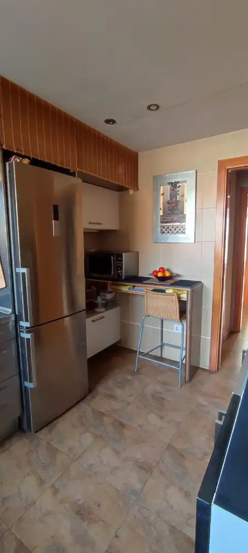 Cocina de Casa adosada en venta en Les Borges Blanques con Aire acondicionado, Calefacción y Jardín privado