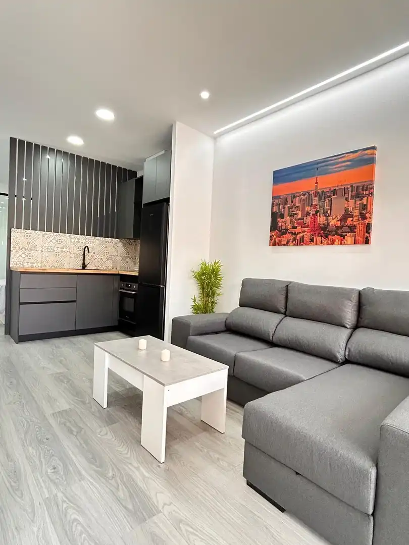 Sala de estar de Loft en venta en Murcia