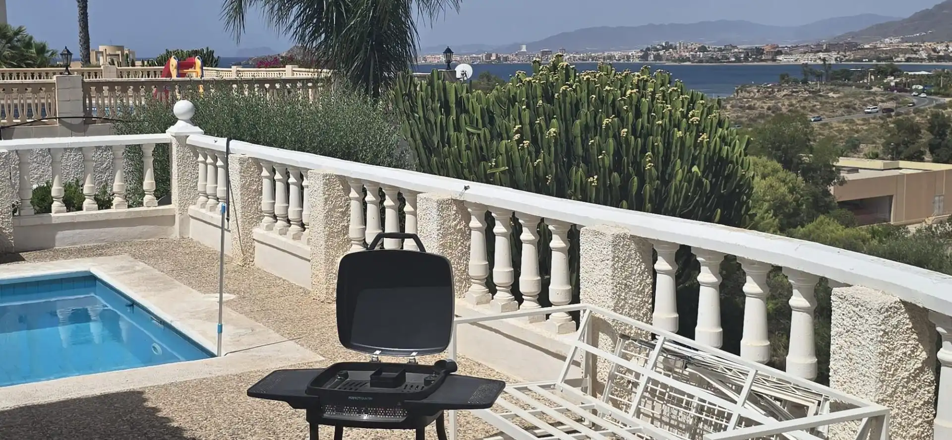 Terrassa de Casa o xalet en venda en Cartagena amb Aire condicionat, Calefacció i Jardí privat