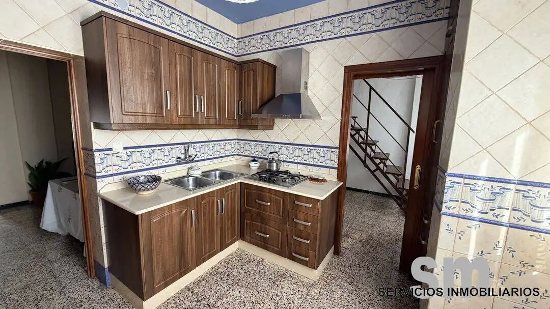 Cuina de Casa o xalet en venda en Ubrique amb Terrassa