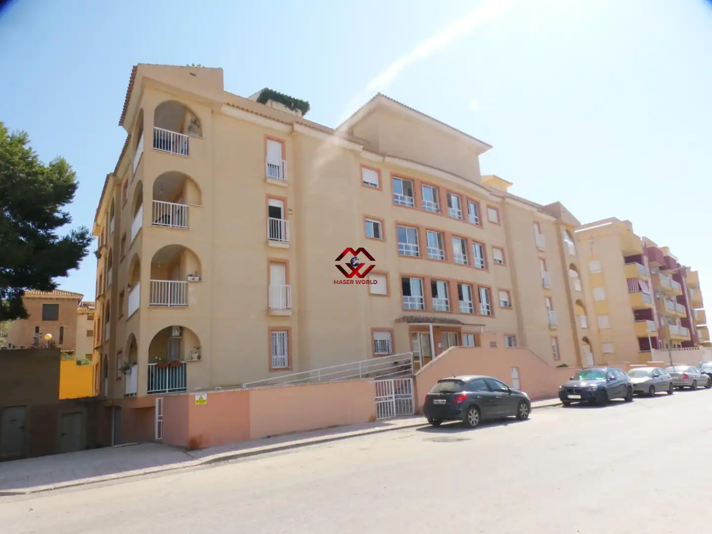 Vista exterior de Apartament en venda en Mazarrón amb Aire condicionat, Traster i Moblat