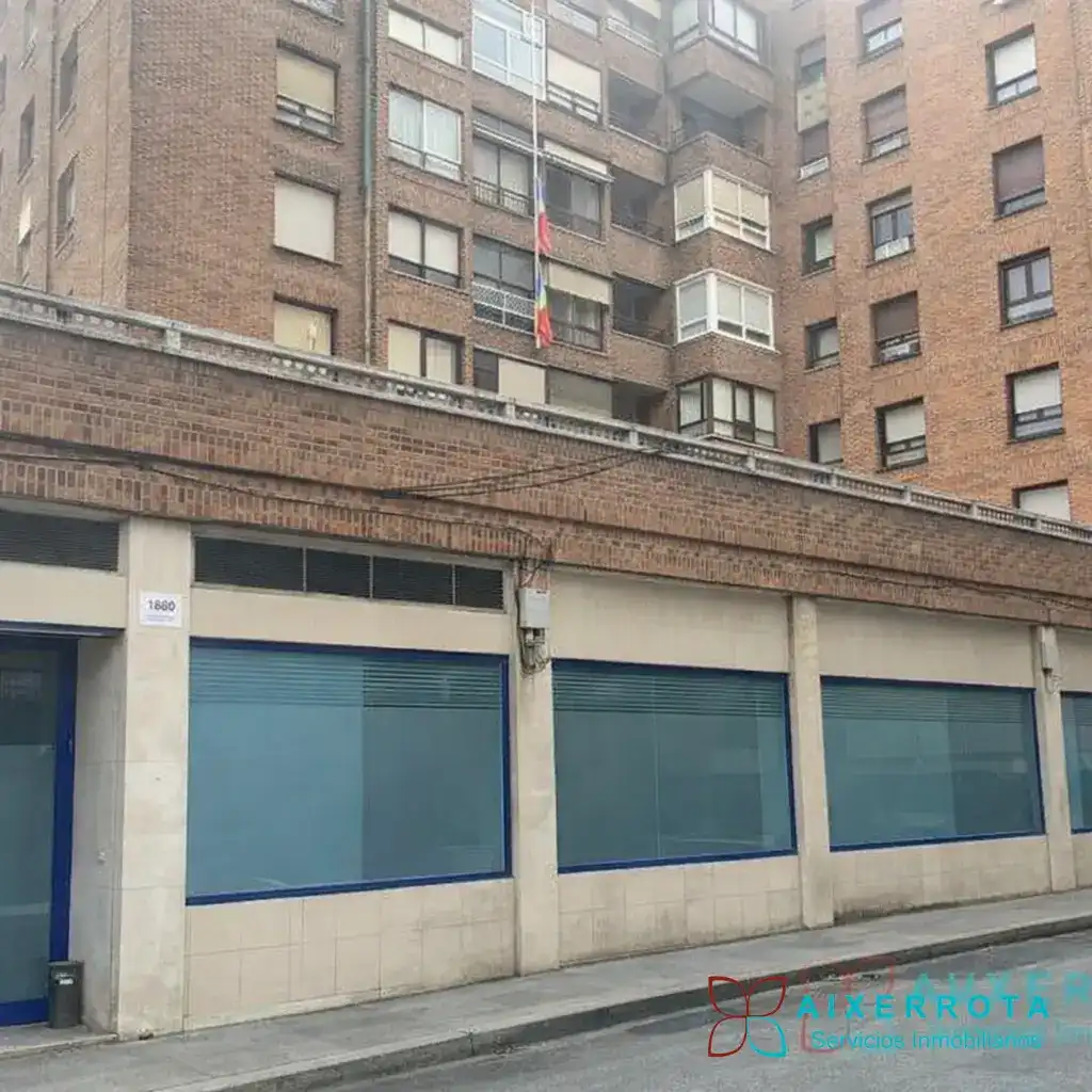 Vista exterior de Local de alquiler en Getxo 