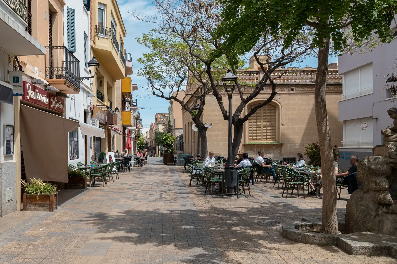 Außenansicht von Wohnung zur Miete in Vilassar de Mar mit Klimaanlage, Terrasse und Möbliert