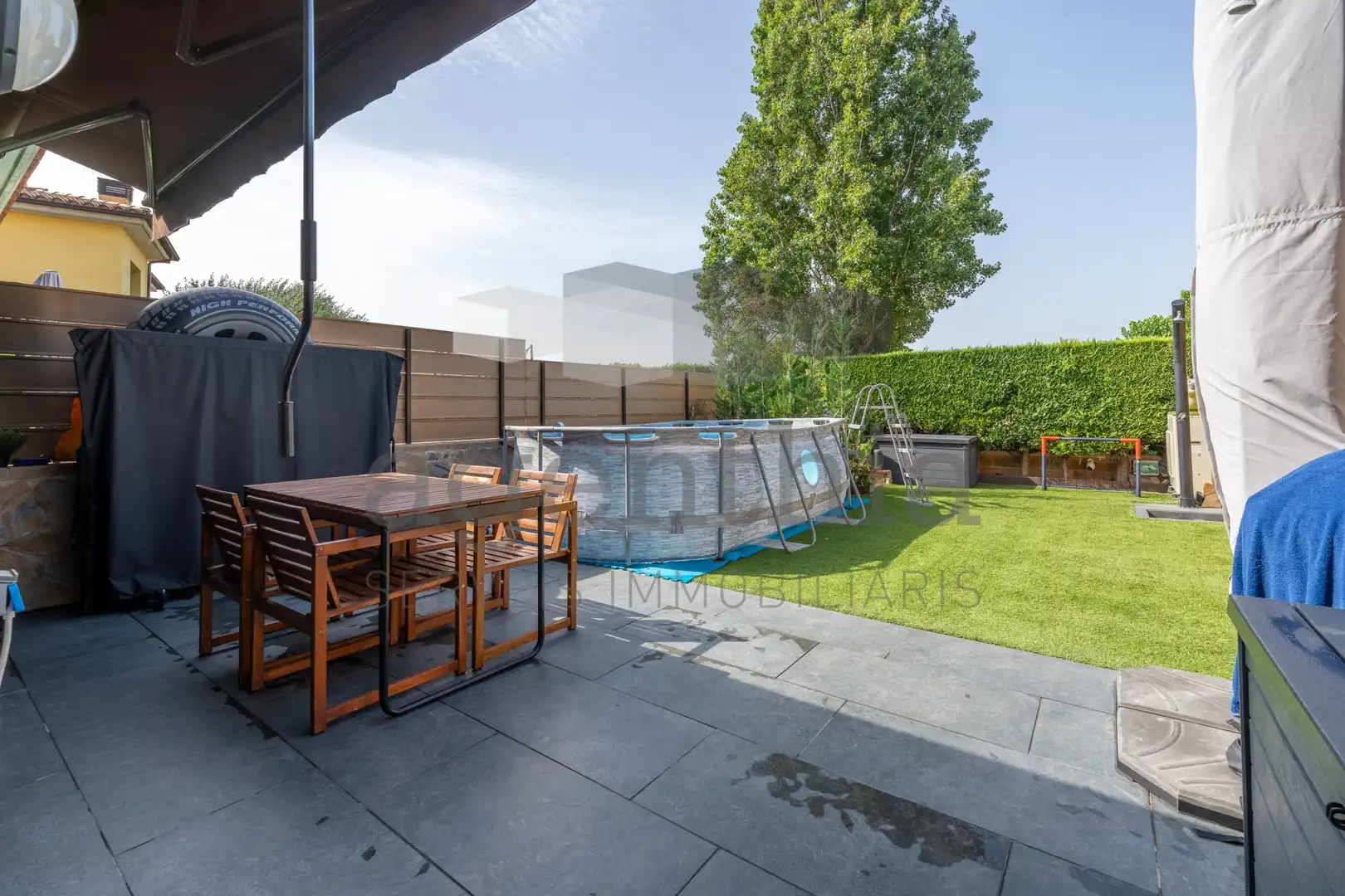 Terraza de Casa adosada en venta en Aiguaviva con Aire acondicionado, Calefacción y Terraza