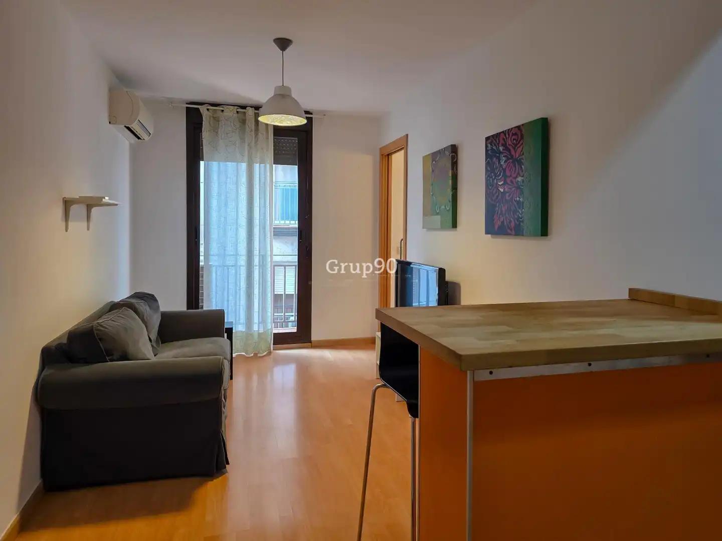 Wohnzimmer von Wohnungen zum Verkauf in Lleida mit Klimaanlage, Heizung und Balkon