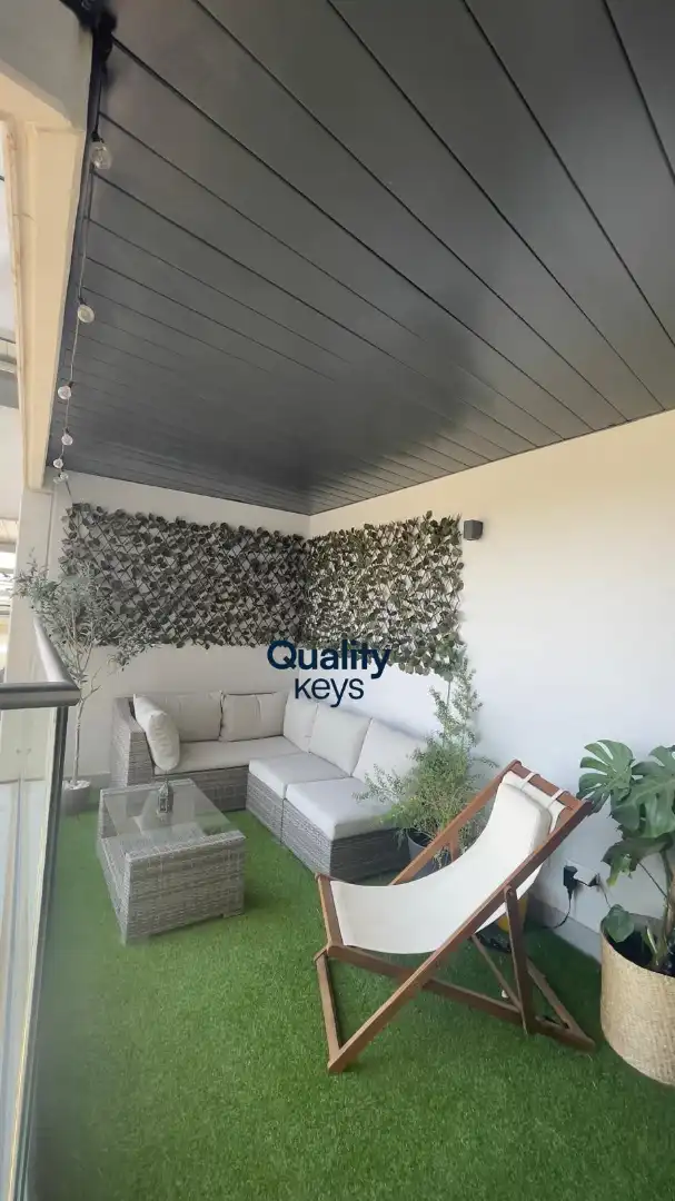 Terrace of Flat for rent in Madrid  with Air Conditioner, Heating and Terrace