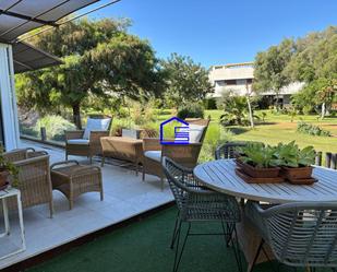 Jardí de Casa o xalet de lloguer en El Puerto de Santa María amb Aire condicionat