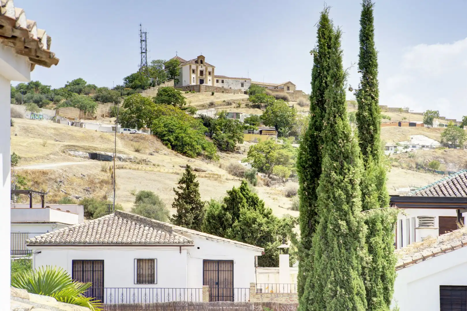 Vista exterior de Casa o chalet en venta en Granada con Aire acondicionado, Calefacción y Jardín privado