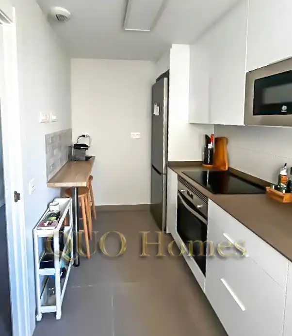 Kitchen of Flat for sale in Jerez de la Frontera  with Air Conditioner and Furnished