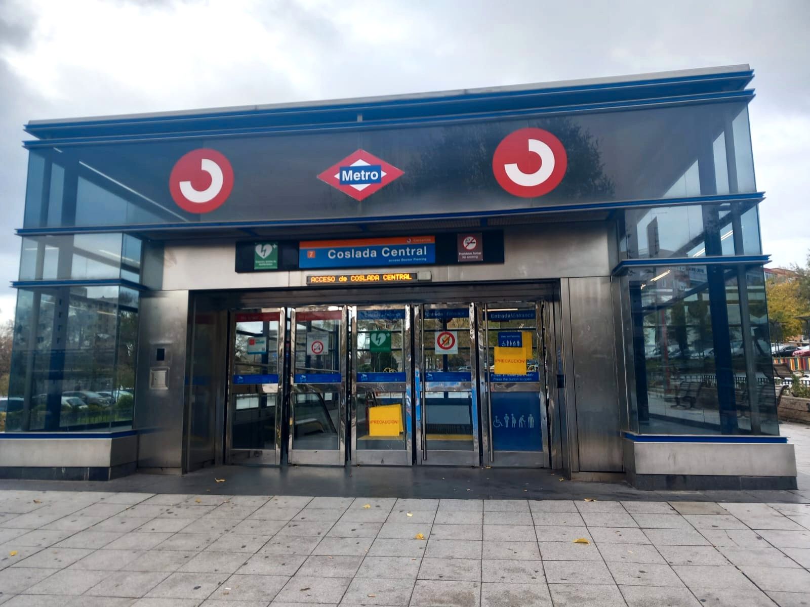 Exterior view of Flat for sale in Coslada  with Air Conditioner, Heating and Terrace