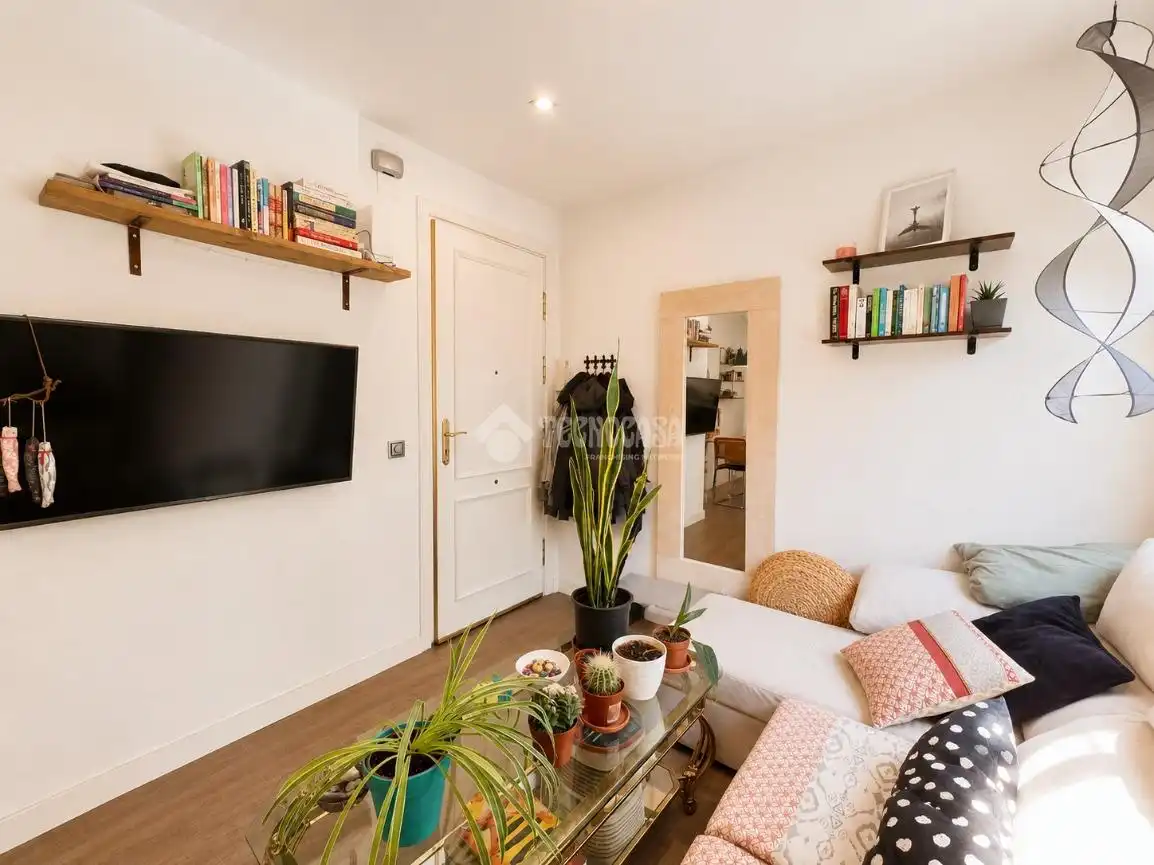Wohnzimmer von Wohnung zum Verkauf in Madrid mit Klimaanlage und Heizung