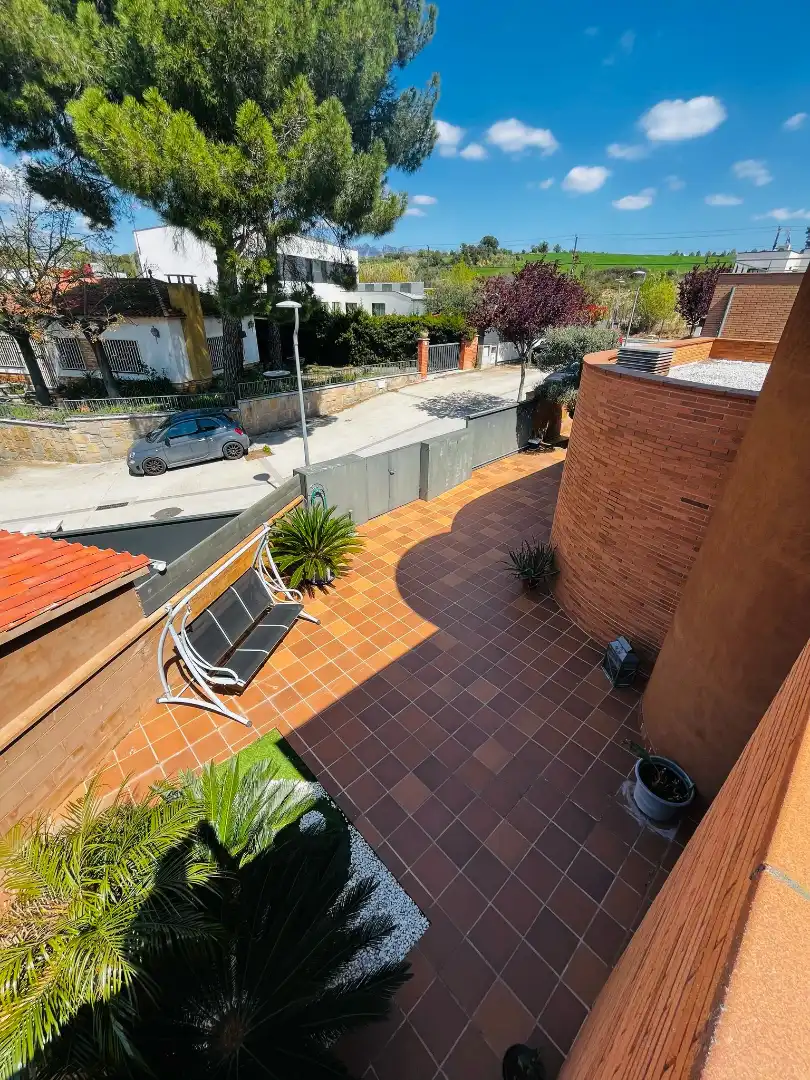 Terrassa de Casa o xalet en venda en Piera amb Aire condicionat, Calefacció i Jardí privat