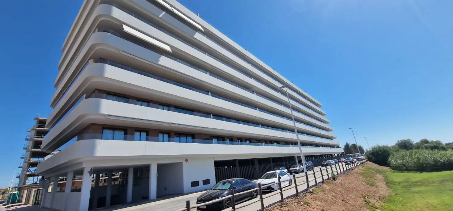 Vista exterior de Apartamento de alquiler en Moncofa con Aire acondicionado, Terraza y Trastero