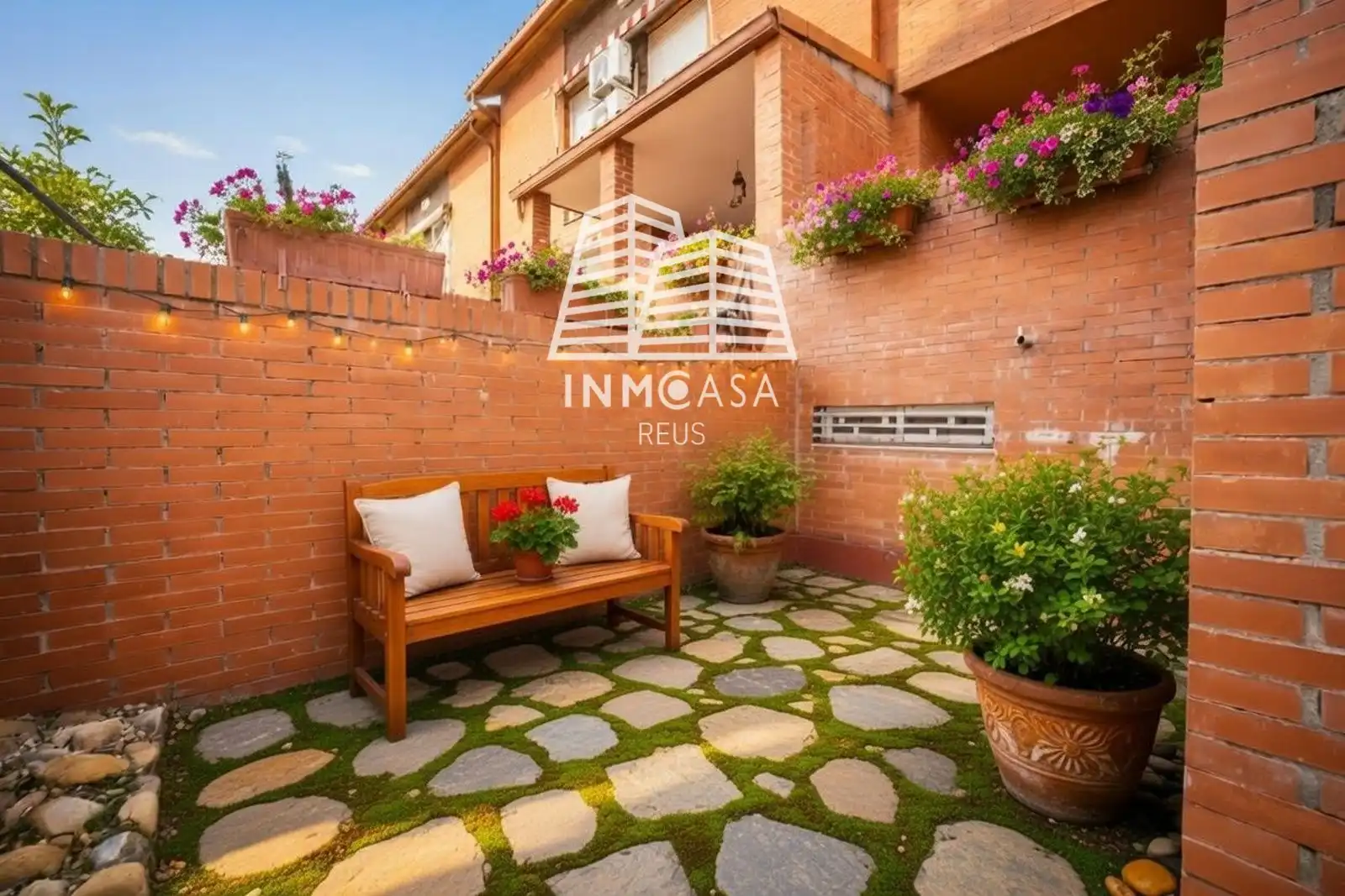 Terraza de Casa adosada en venta en Mejorada del Campo con Calefacción, Jardín privado y Terraza