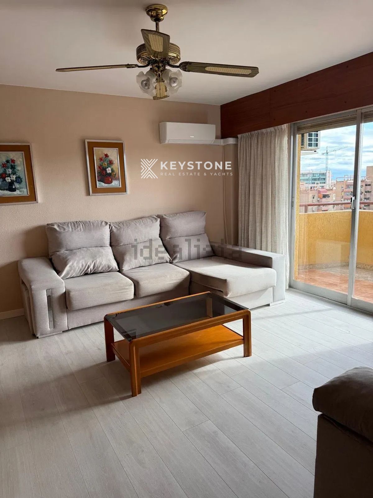 Living room of Attic to rent in Alicante / Alacant  with Air Conditioner, Heating and Terrace