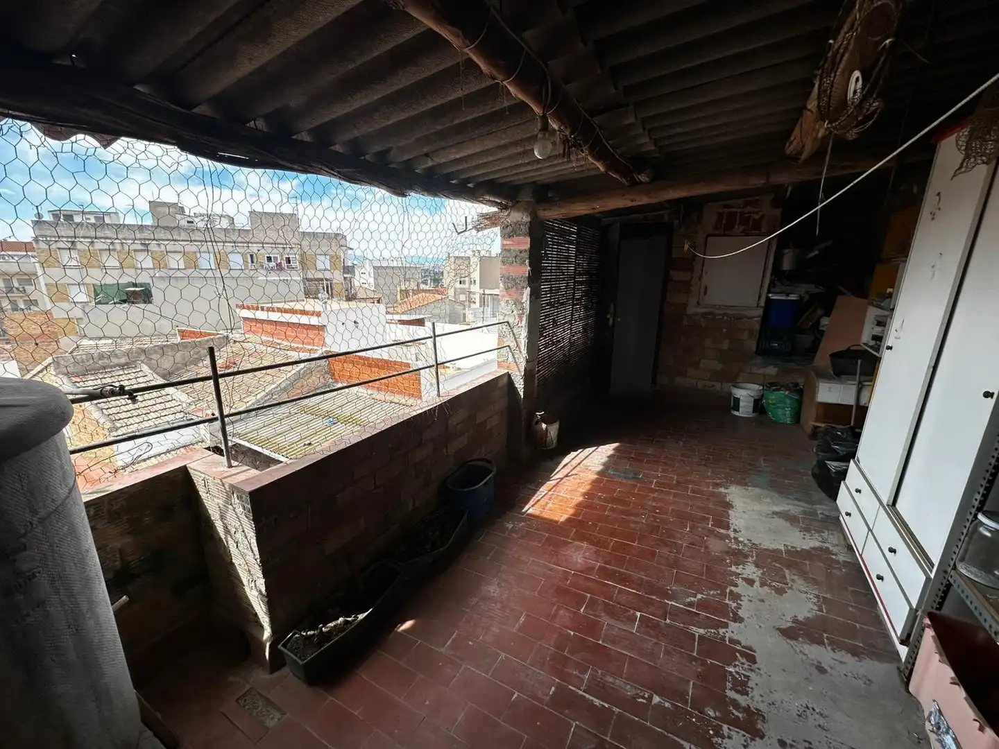 Balcony of Houses for sale in Molina de Segura  with Air Conditioner and Furnished