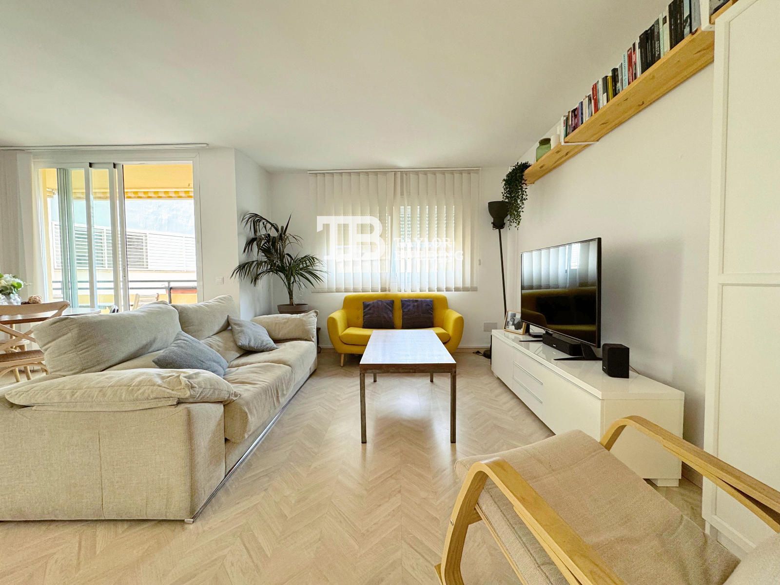 Sala de estar de Piso en venta en  Palma de Mallorca con Aire acondicionado, Calefacción y Parquet