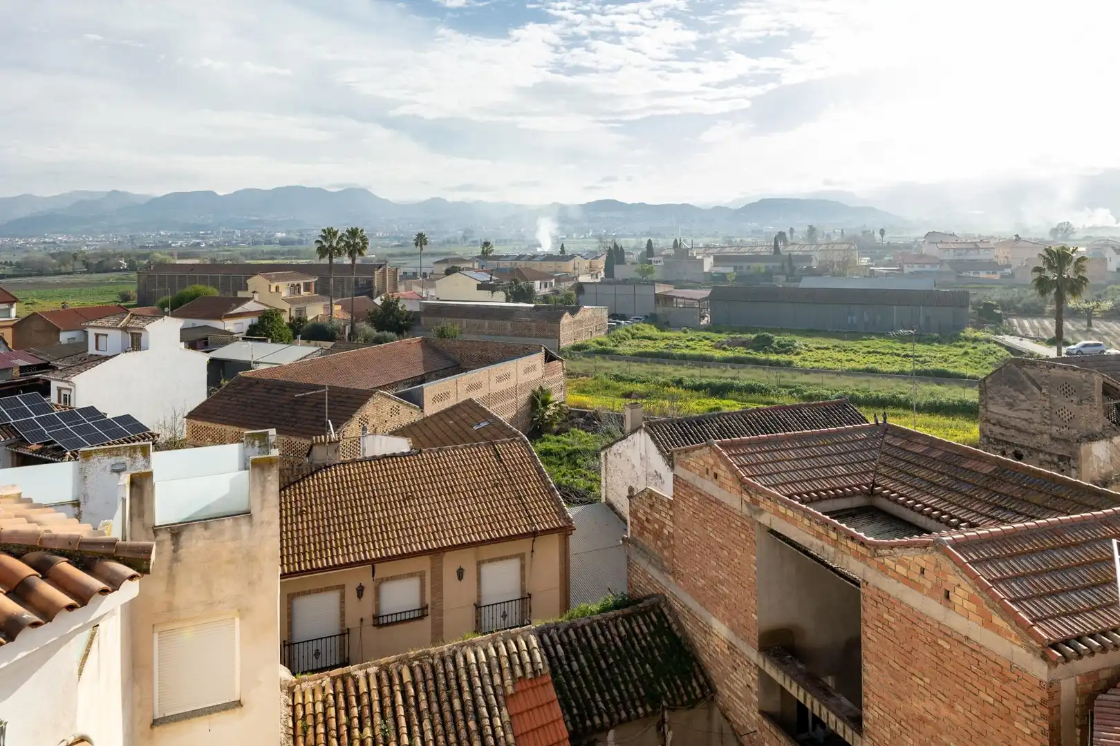 Vista exterior de Ático en venta en Vegas del Genil