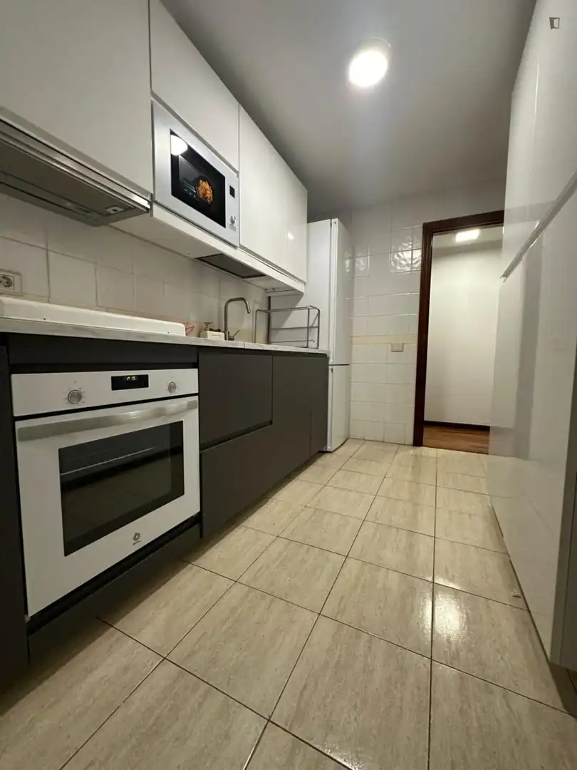 Kitchen of Apartments for share in Las Palmas de Gran Canaria  with Furnished, Oven and Microwave
