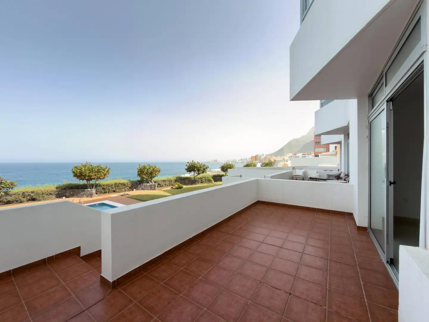 Terrassa de Apartament en venda en San Cristóbal de la Laguna amb Jardí privat, Terrassa i Piscina comunitària
