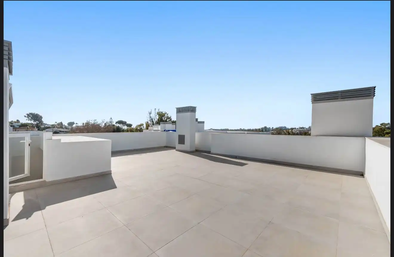 Terraza de Casa adosada de alquiler en San Pedro de Alcántara