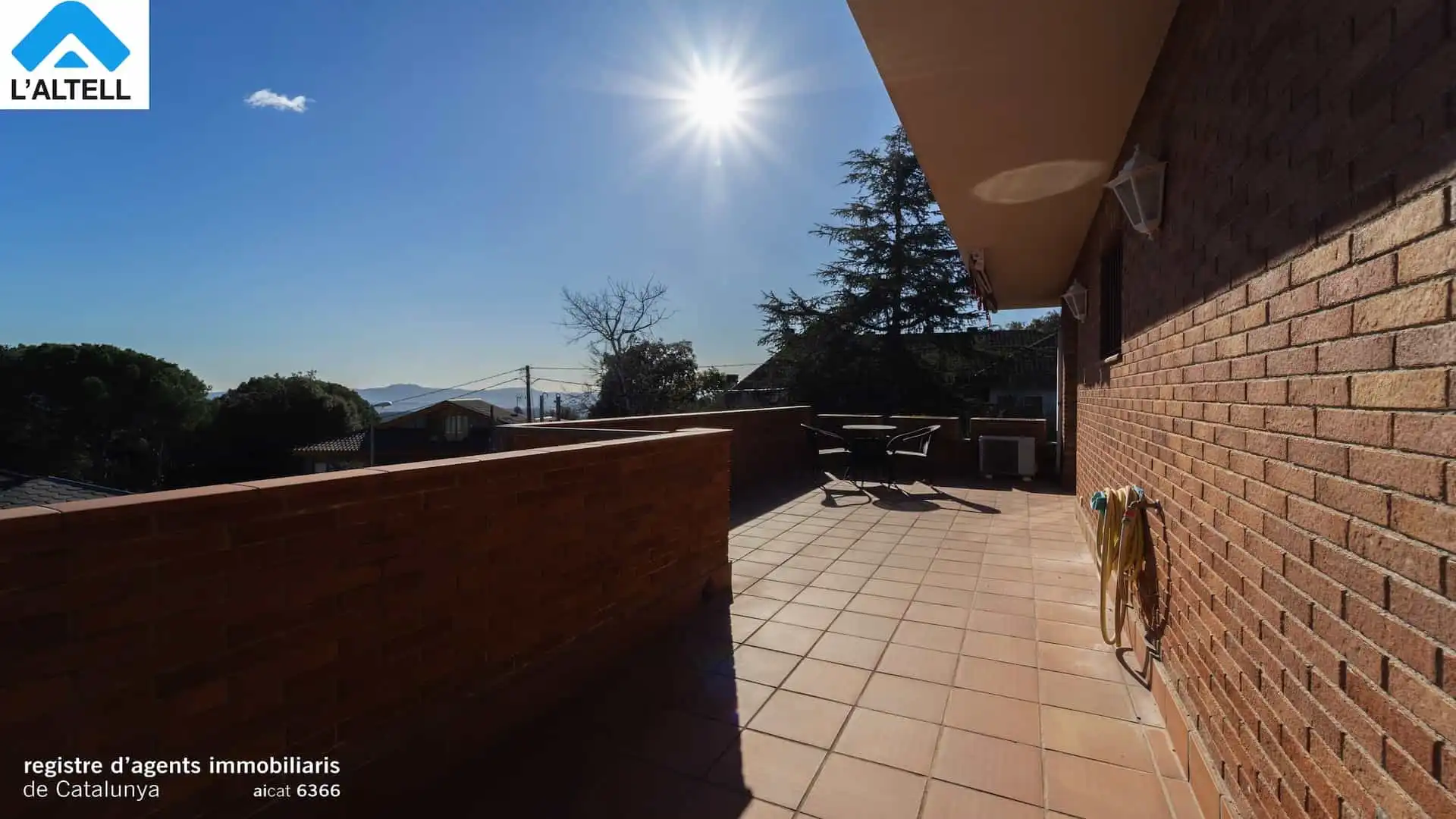 Terrasse von Haus oder Chalet zum Verkauf in L'Ametlla del Vallès mit Klimaanlage, Heizung und Privatgarten