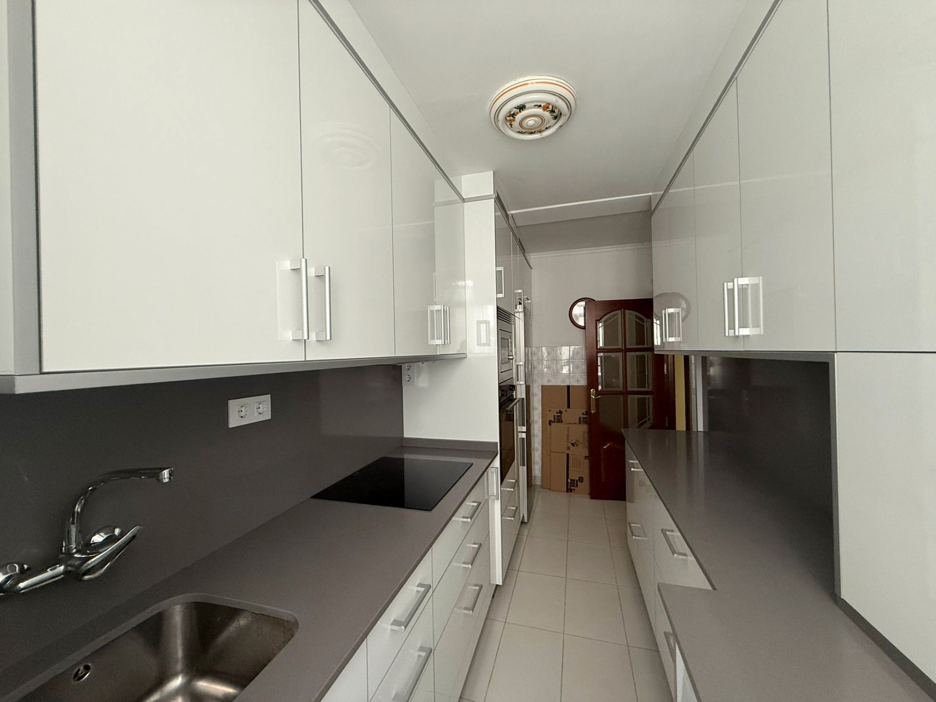 Kitchen of Flat for sale in Ferrol  with Heating