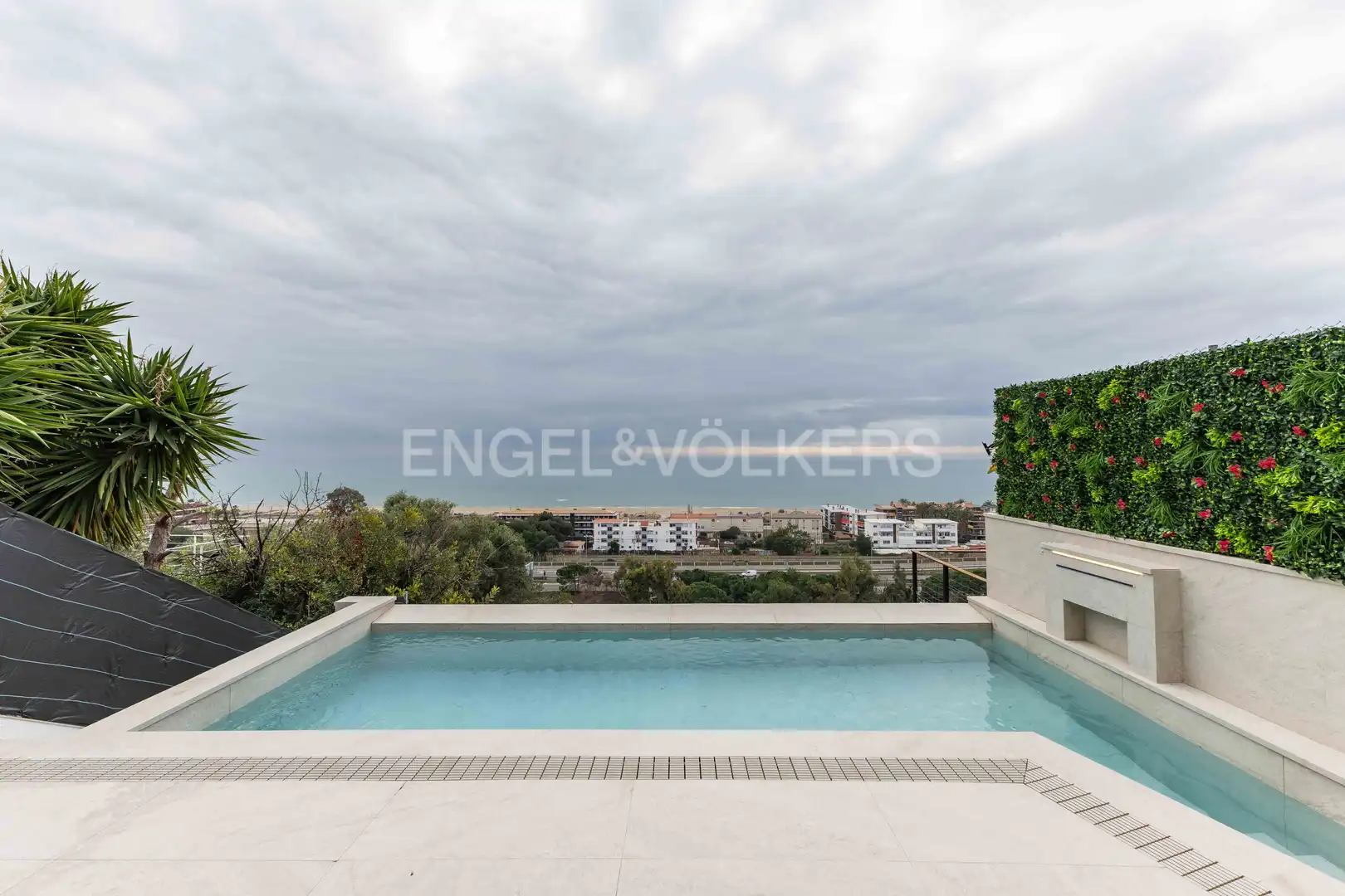 Terrasse von Haus oder Chalet zur Miete in Sitges mit Klimaanlage, Heizung und Privatgarten